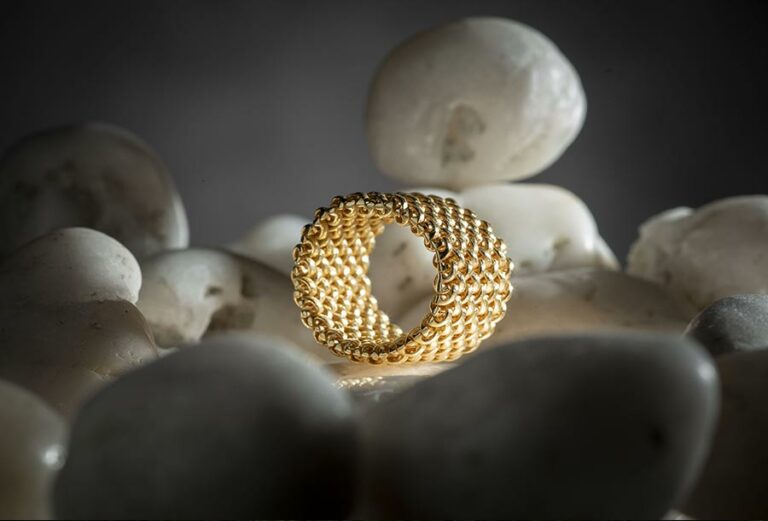 anelli trame d'argento made in italy by argentopercento
