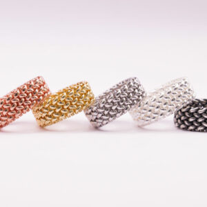Anello "Trame" 3 file