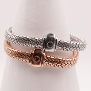 Bracciali "Trame bombato" 5,5 file